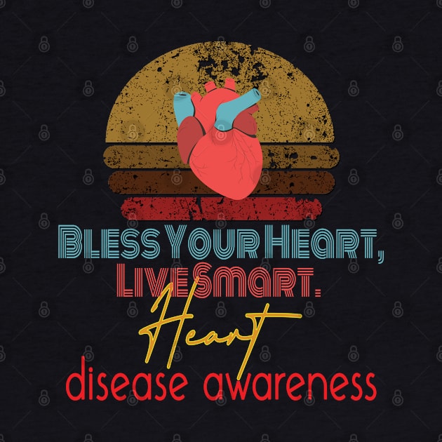 Heart disease awareness month by TeeText